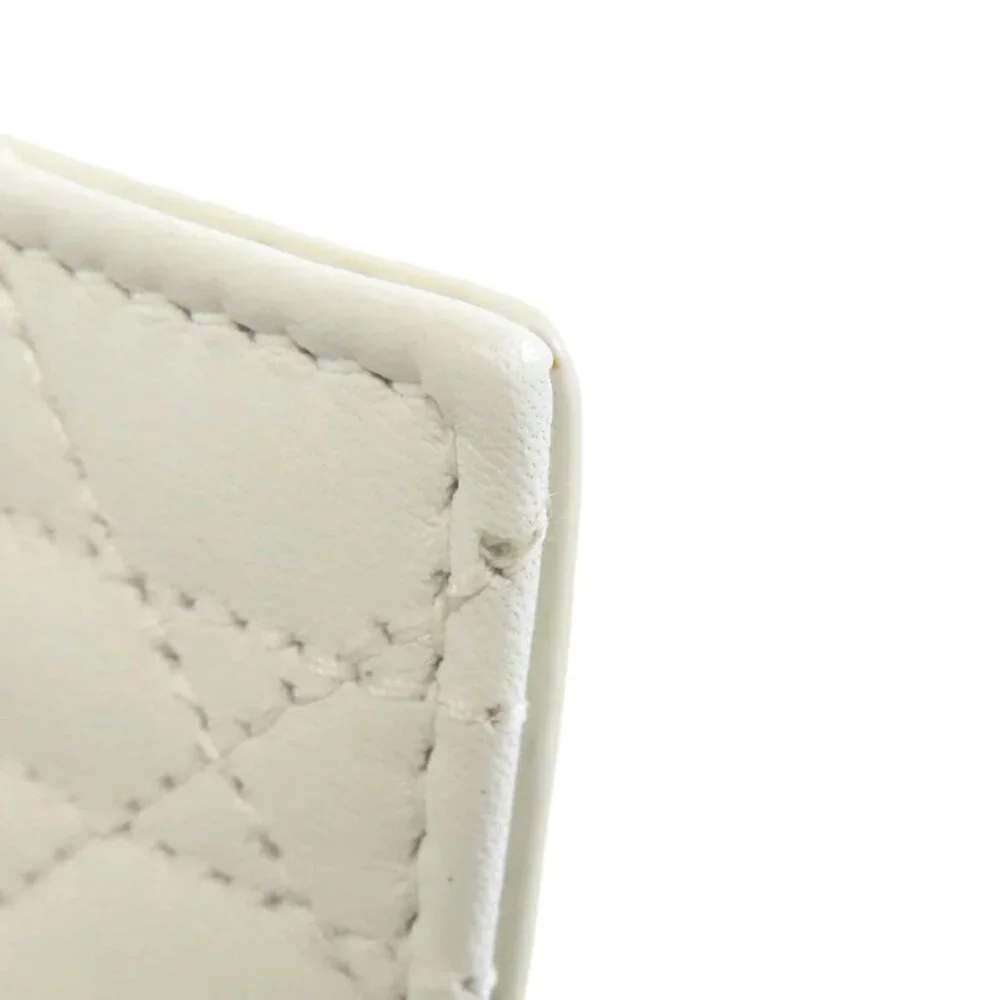 ❤️Authentic CHRISTIAN DIOR Card Case Heart Lady Dior Leather❤️